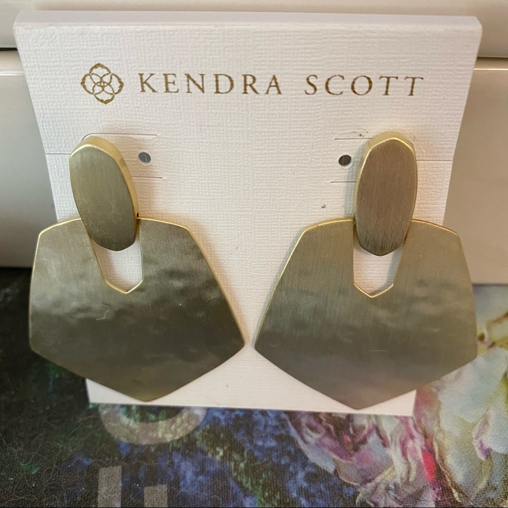 Kendra Scott Gold Finch Earrings- Limited Edition.